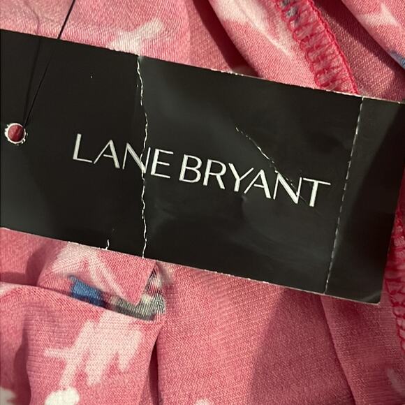 NWT‎ Lane Bryant floral wide leg pants size 14/16 - Picture 6 of 7